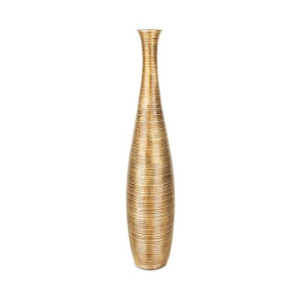 Wazon Dekoracyjny Amari (02) 19x19x91 Cm Złoty
