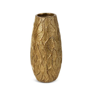 Wazon Dekoracyjny Kiara (01) 12x12x24 Cm Złoty