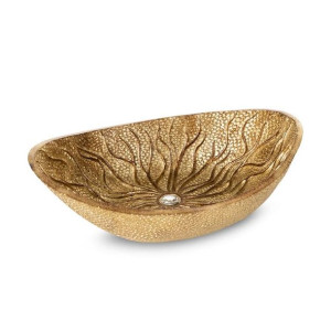 Misa Dekoracyjna Kiara (01) 26x18x8 Cm Złoty