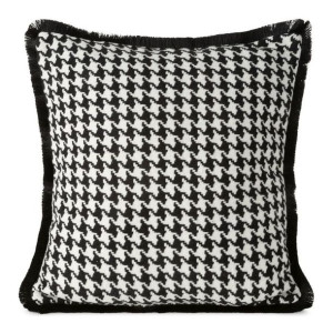 Poszewka Pepitka 45 X 45 Cm Czarny