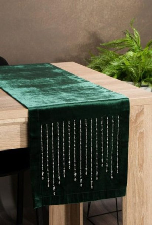 Obrus Royal 3 35x140 Cm Ciemnozielony