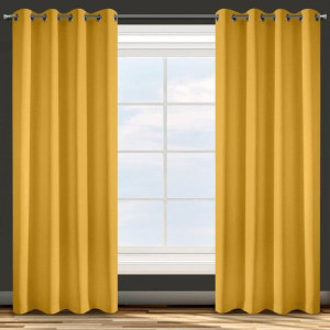 Zasłona Gotowa D91 Adore 140x250 Cm Musztardowy