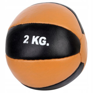 Piłka Do Ćwiczeń Lekarska 2kg Maxwel Skórzana