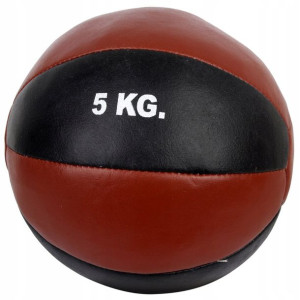 Piłka Do Ćwiczeń Lekarska 5 Kg Maxwel Skórzana