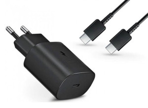 Ładowarka Samsung Super Fast Charge A40s A70 S10 Ep-ta800 Dg977 Black