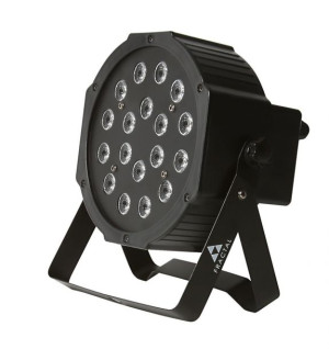 Fractal Par Led 18x1w Flat Par Rgb 3w1