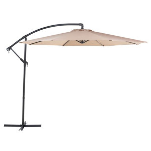 Parasol ogrodowy ⌀ 300 cm piaskowy RAVENNA