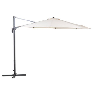 Parasol ogrodowy ⌀ 300 cm jasnobeżowy SAVONA