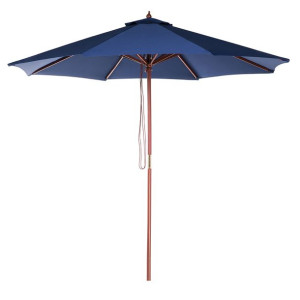 Parasol ogrodowy ⌀ 270 cm niebieski TOSCANA