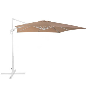 Parasol ogrodowy 250 x 250 cm piaskowy MONZA