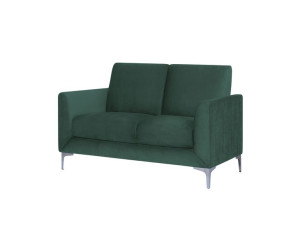 Sofa 2-osobowa welurowa zielona FENES