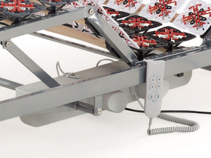 Zestaw 2 stelaży pod materac elektryczny 90 x 200