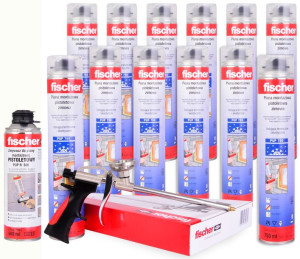 Piana Pistoletowa Zimowa Fischer P750 12szt + Pistolet Zmywacz