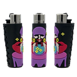 Zapalniczka Clipper wzór TAROT gumowa osłonka