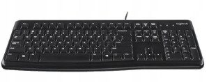 Klawiatura membranowa Logitech K120 USB czarna