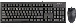 Zestaw klawiatura+mysz A4TECH KM-72620D USB Black