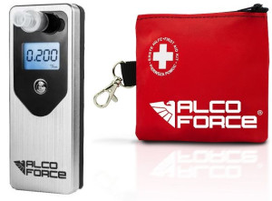 Alkomat elektrochemiczny AlcoForce AF- 300 srebrny