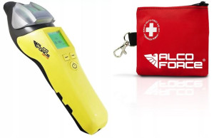 Alkomat elektrochemiczny AlcoForce Raptor apteczka