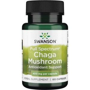 Full Spectrum Chaga Mushroom (60 kaps.)