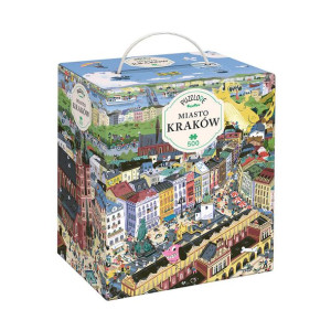 Puzzle dla dzieci Miasto Kraków 500el Puzzlove CzuCzu