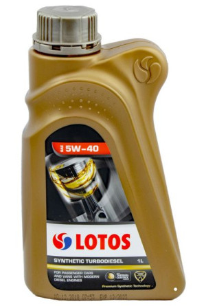 Olej Silnikowy 5w40 Lotos Synthetic Turbo Diesel 1l