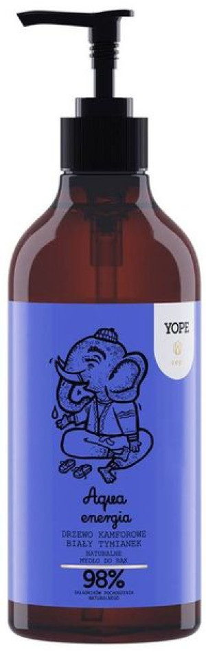Naturalne mydło do rąk Aqua Energia 500 ml - Yope Soul