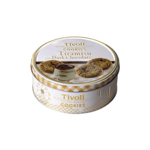 Duńskie Ciasteczka Maślane o Smaku Tiramisu 150g Tivoli