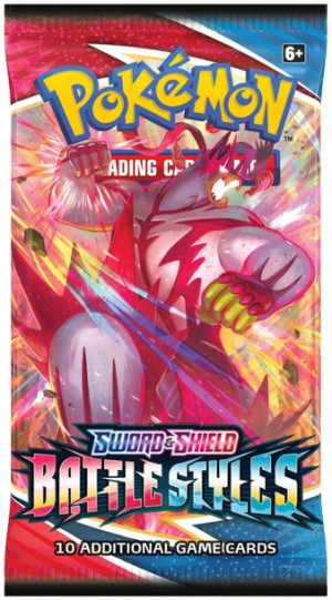 Pokemon TCG Karty BATTLE STYLES Booster Oryginał