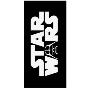 Ręcznik bawełniany 70x140 Star Wars czarny
