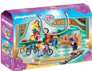 Playmobil 9402 Sklep rowerowy i skateboardowy