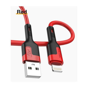 Jellico Usb Kabel - A6 3.1a Lightning 1m Czerwony