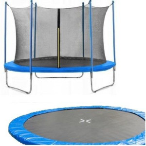 Trampolina Ogrodowa dla dzieci 305 x 240 Siatka