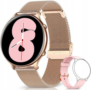 Smartwatch damski slim bransoleta krokomierz puls