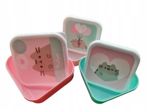 Kot Pusheen śniadaniówki lunchboxy pojemniki