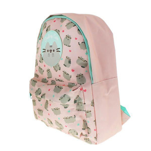 Kot Pusheen plecak szkolny wycieczkowy pastelowy