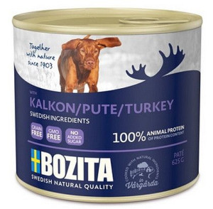 Bozita Dog Pasztet z indykiem puszka 625g