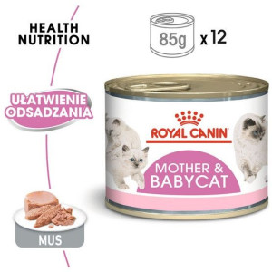 Royal Canin Mother & Babycat Instinctive Mousse karma mokra - mus dla kocią