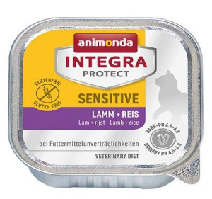 Animonda Integra Protect Sensitive dla kota - z jagnięciną i ryżem tacka 10