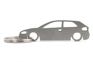 Brelok Audi A3 8P 3d stal nierdzewna