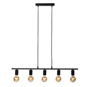 Lampa wisząca Odivela PND-0083-6-BL czarna ? Italux
