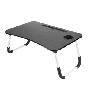 Podstawka pod laptop uniwerslna + uchwyt na kubek FD-6 czarna