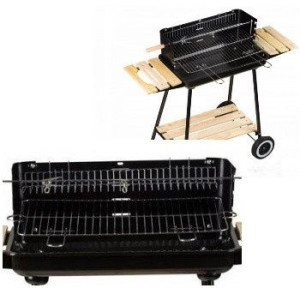 Grill Ogrodowy Z Półkami Regulacja Goodhome