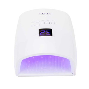 Lampa akumulatorowa mobilna do paznokci S10 dual UV/LED 48W do lakierów hyb