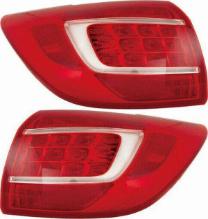 Lampy Tył Tylne Kia Sportage Sl '10- Komplet Depo