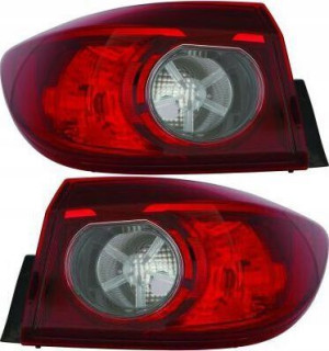 Lampy Tył Tylne Mazda 3 Sedan '13- Komplet Depo