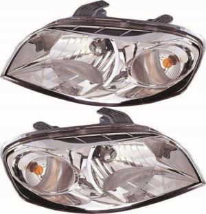 Reflektory Lampy Chevrolet Aveo '05- Kpl Depo