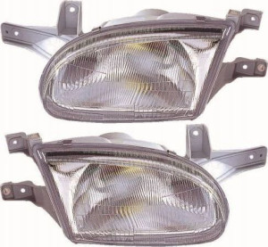 Reflektory Lampy Hyundai Accent I 1 94-00 Kpl Depo