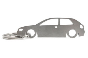 Brelok Audi A3 8L 3d stal nierdzewna