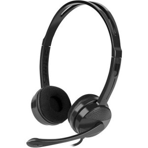 Natec Headset Canary Go On-ear, Microphone, Noice Canceling, 3.5 Mm, Black