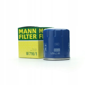 Filtr oleju CITROEN/PEUGEOT/FIAT MANN W716/1
